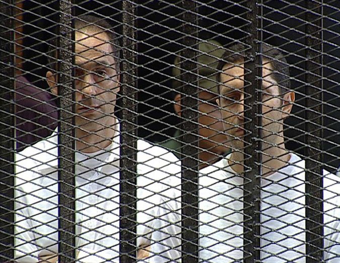 Egypt Court Orders Mubarak’s Sons Freed in Graft Case
